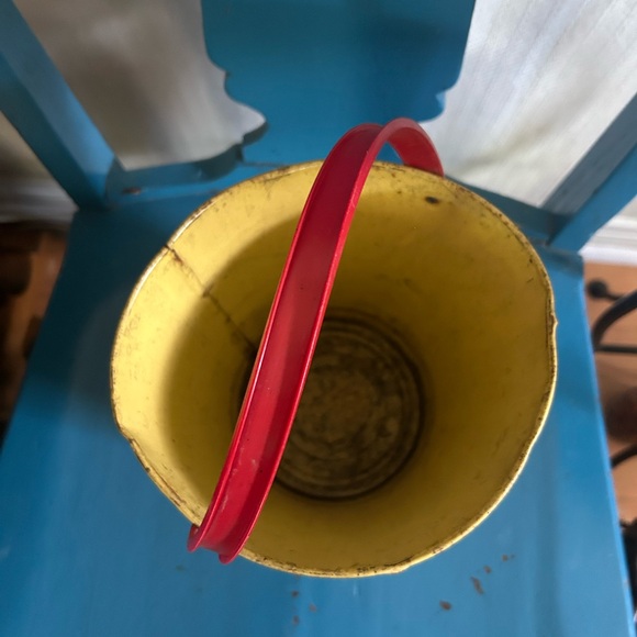 Vintage 1960'S J. CHEIN TIN LITHO SAND PAIL - Picture 5 of 8